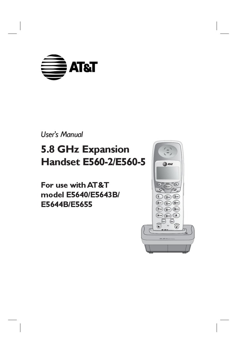 AT&T E560-2 User manual