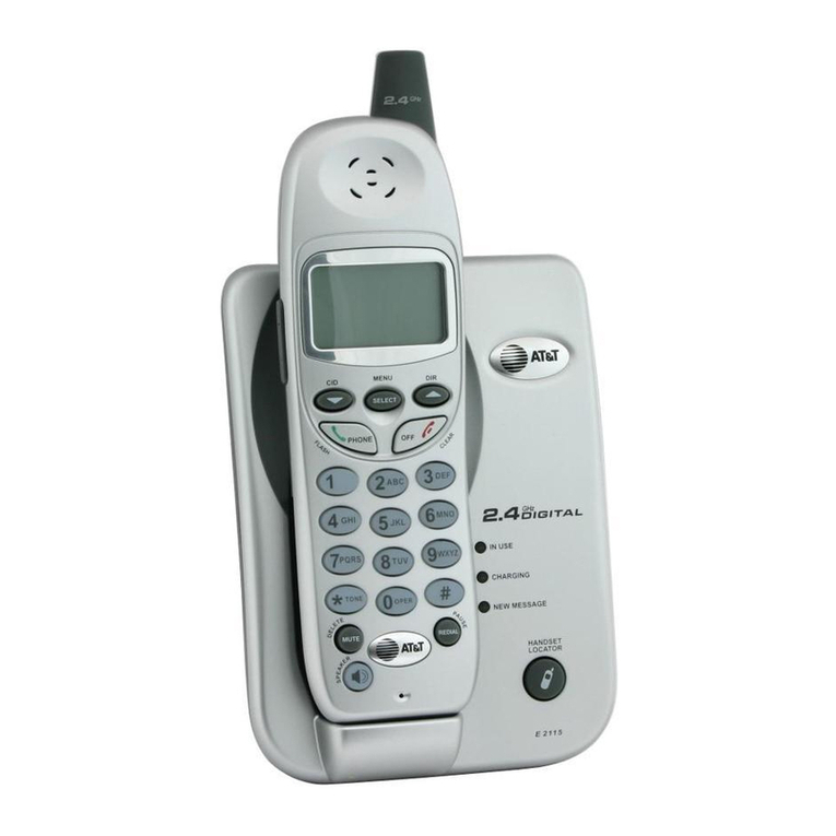 AT&T E2115 User manual