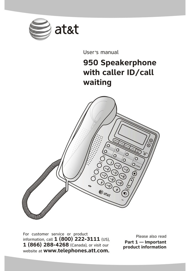 AT&T ATT950 user manual