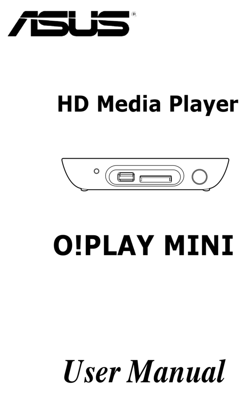 Asus O!PLAY MINI E6072 user manual
