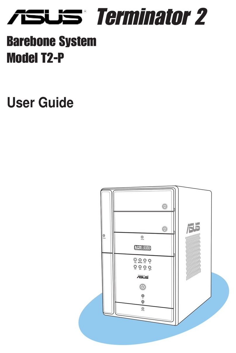 Asus Terminator 2 Barebone System T2-P User manual