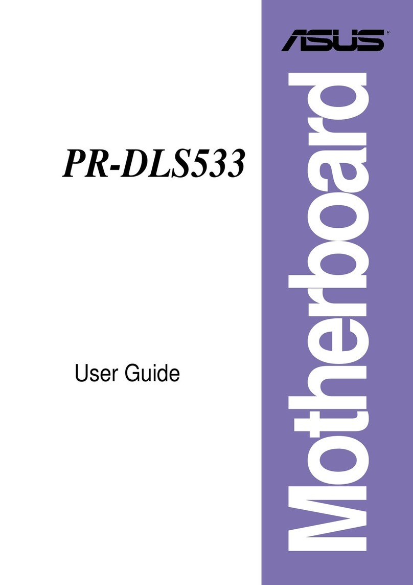 Asus Motherboard PR-DLS533 user guide