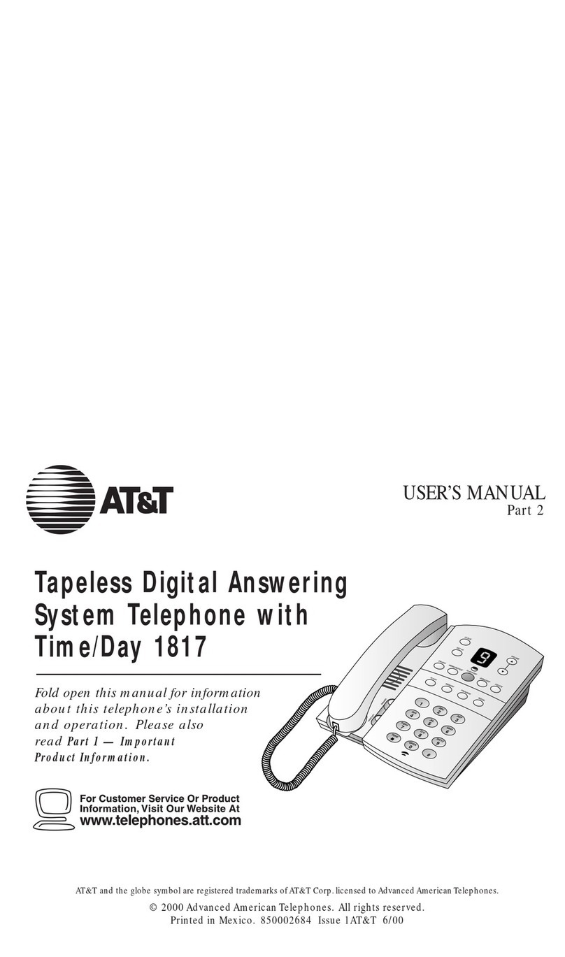AT&T 1817 User manual