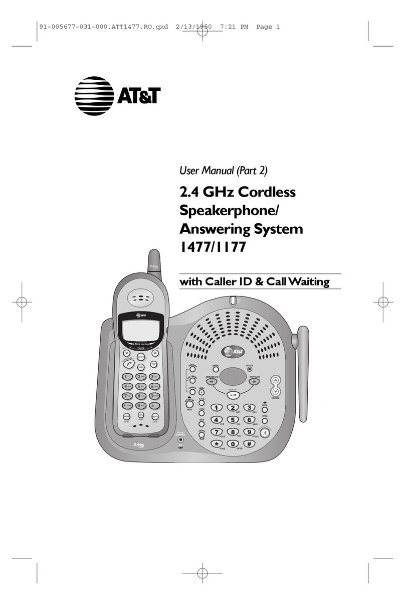 AT&T 1477 User manual