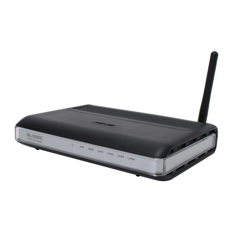 Asus WL520GC - Wireless Router user manual
