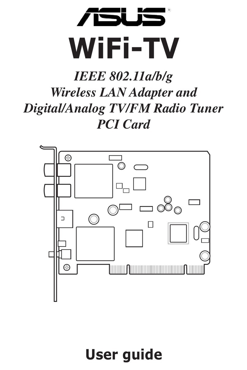 Asus Wi-Fi TV User manual