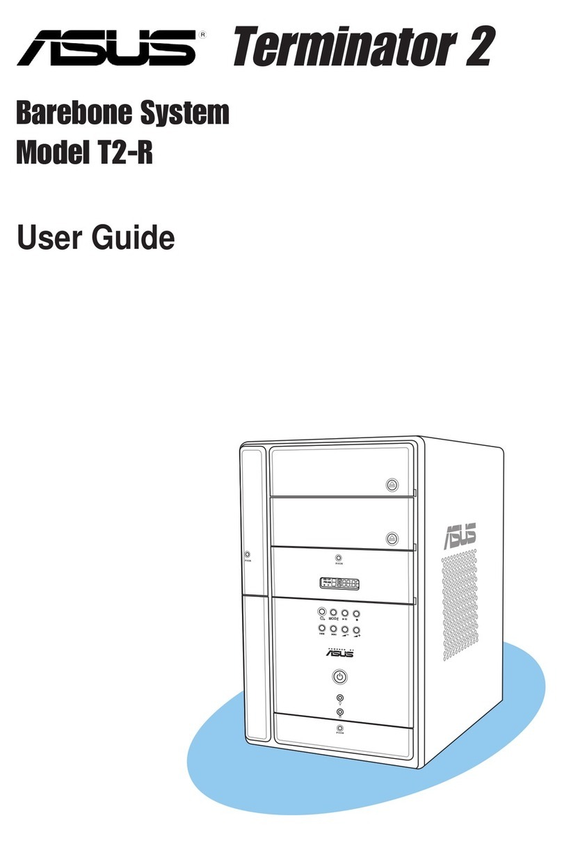 Asus Terminator 2 Barebone System T2-R user guide