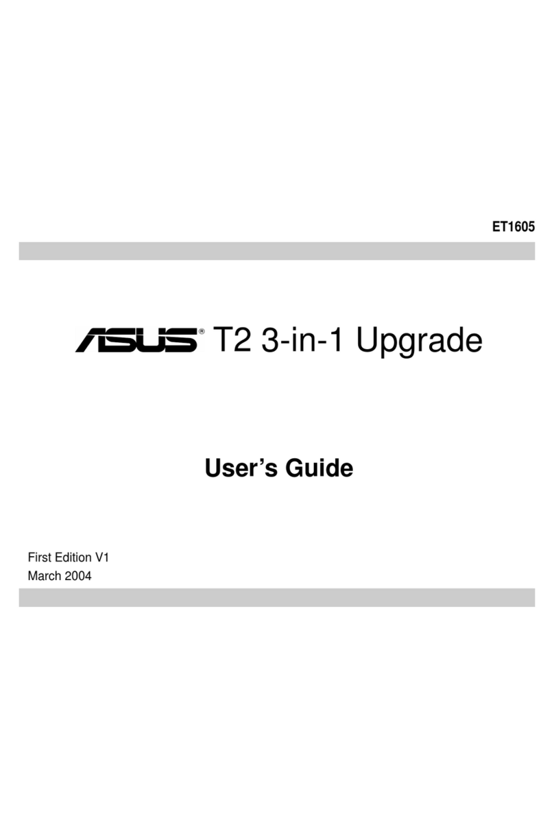 Asus T2 3-in-1 Upgrade ET1605 User manual