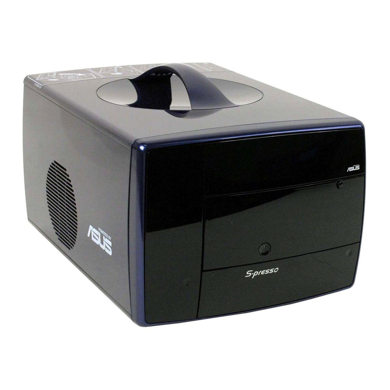Asus Multimedia System S-presso User manual Asus Multimedia System S-presso User manual