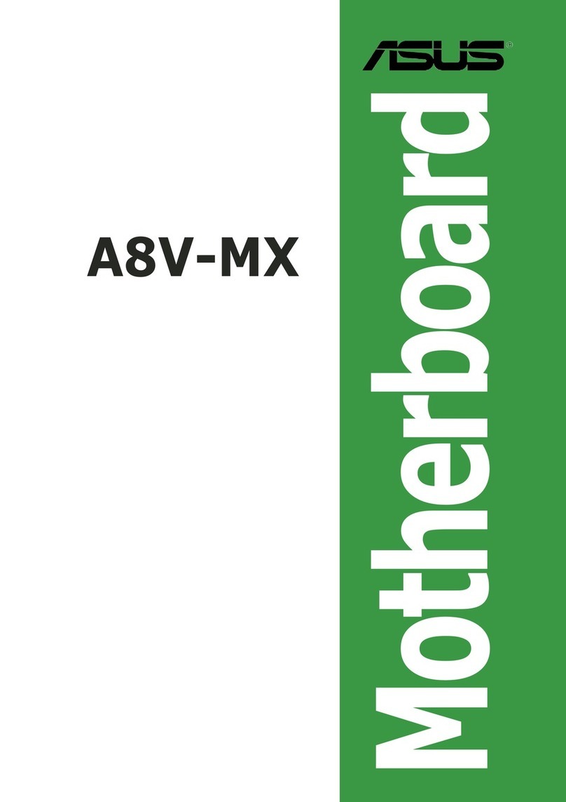 Asus A8V-MX User manual