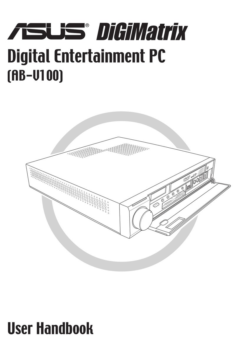 Asus Digital Entertainment PC AB-V100 Instruction Manual