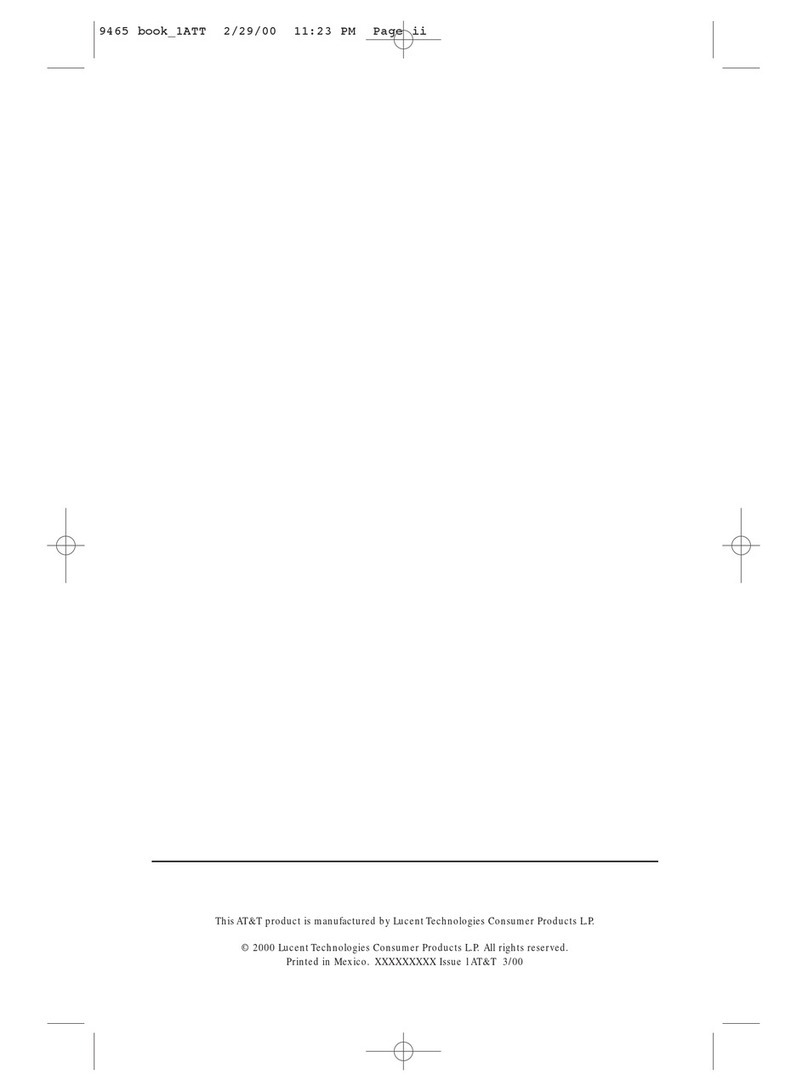 AT&T 9465 User manual