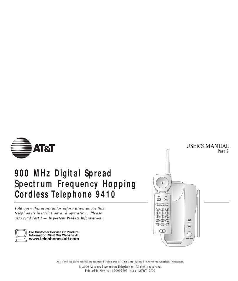 AT&T 9410 User manual AT&T 9410 User manual