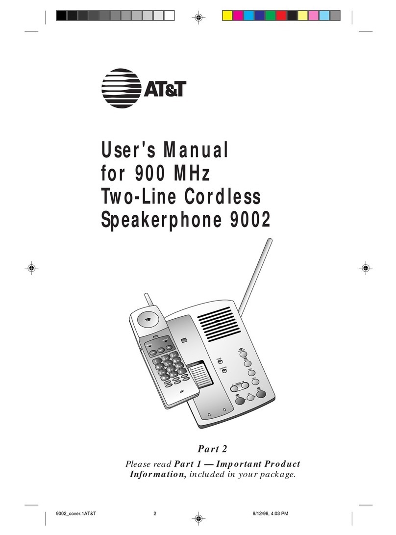 AT&T 9002 User manual