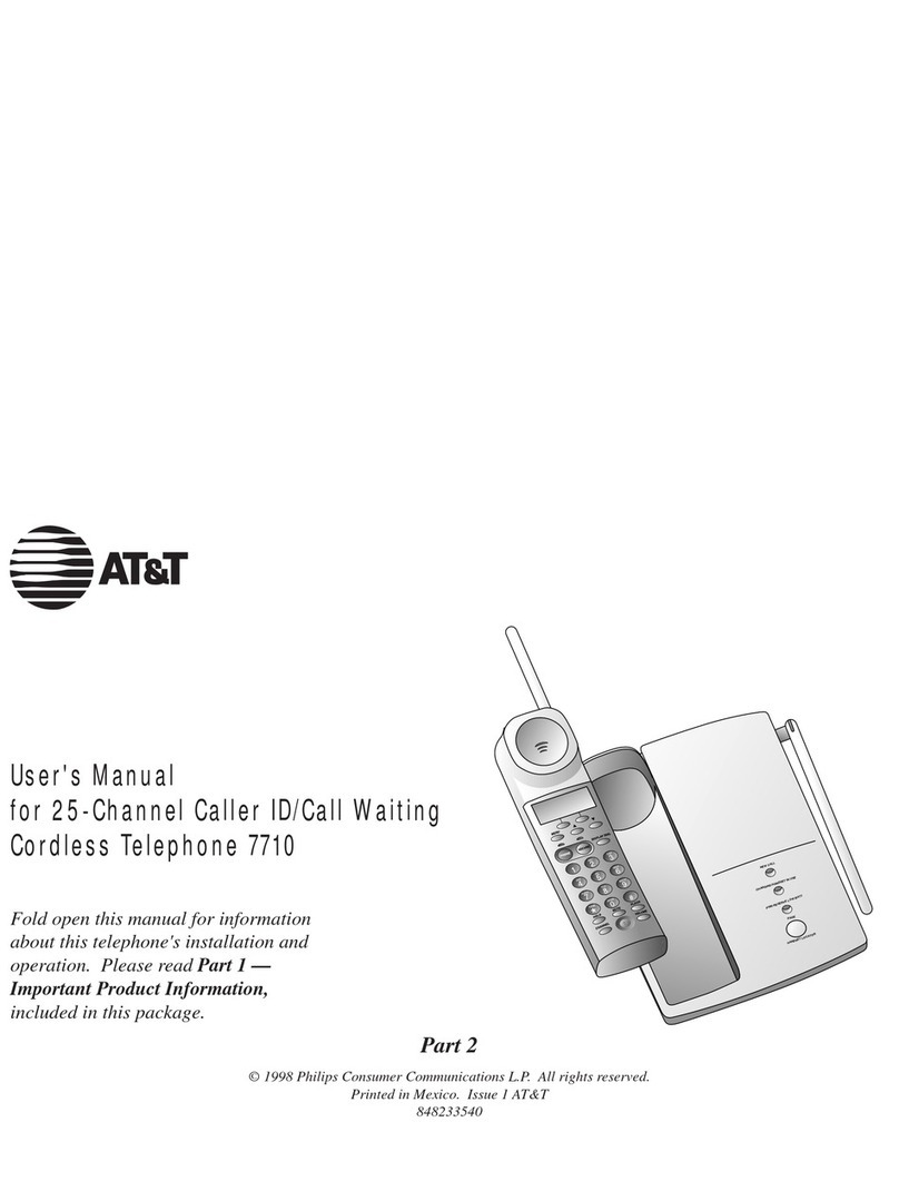 AT&T 7710 User manual