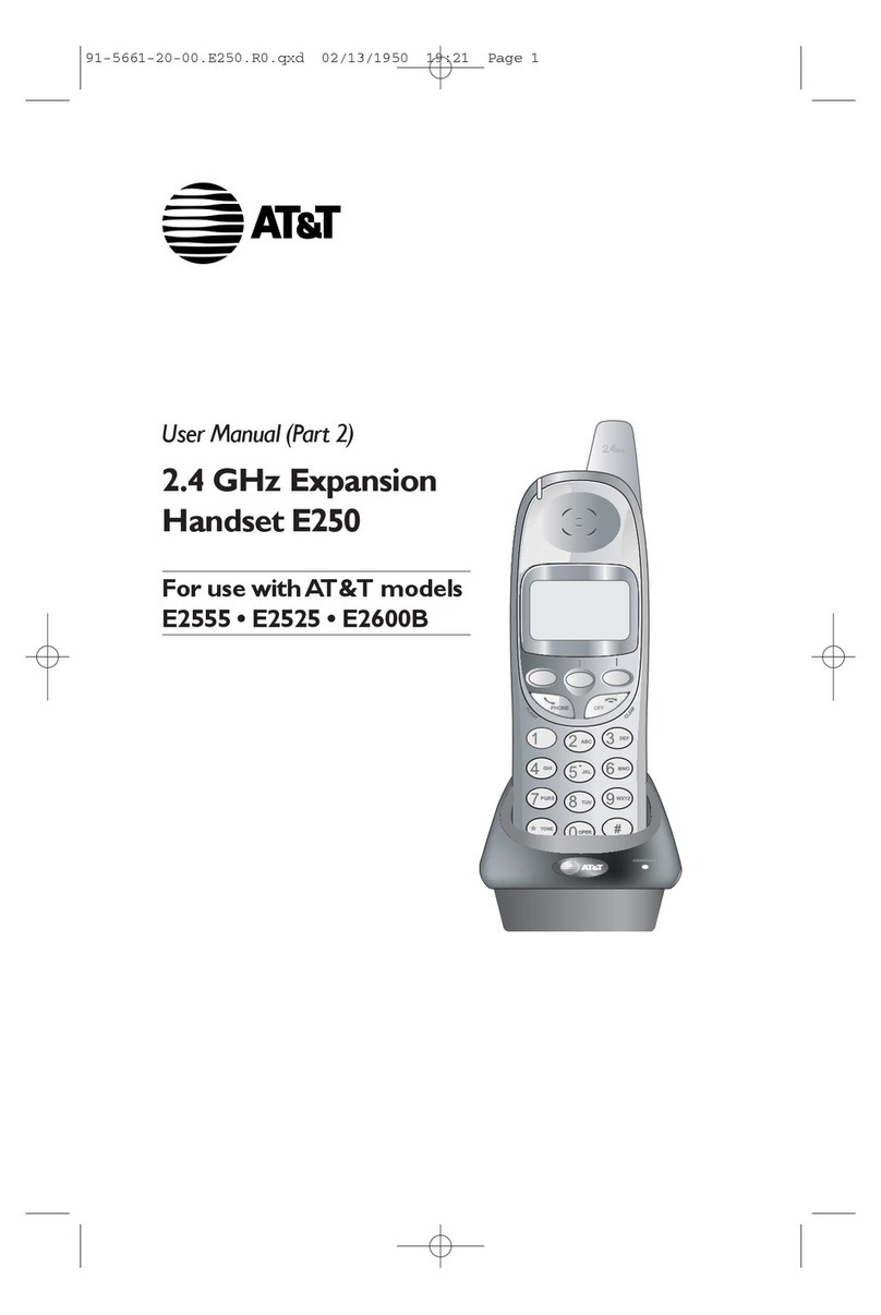 AT&T E2525 User manual