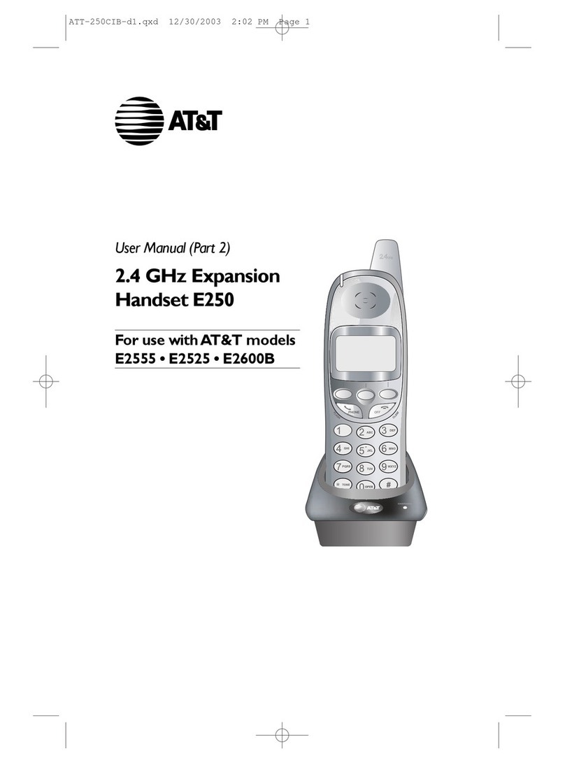AT&T E250 User manual