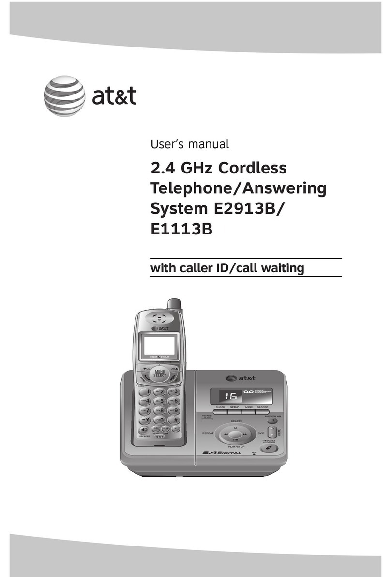AT&T E1113B User manual