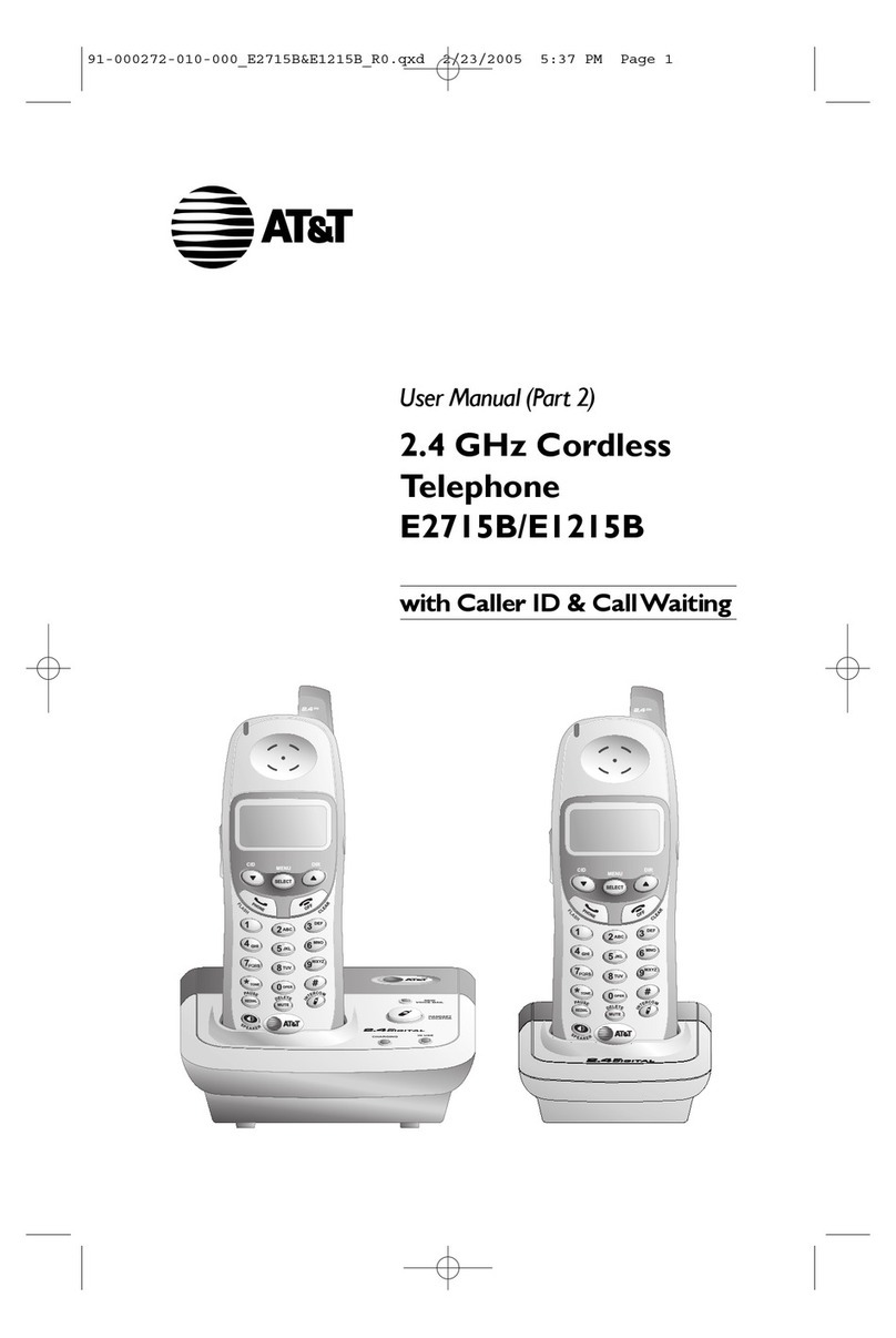 AT&T E1215B User manual