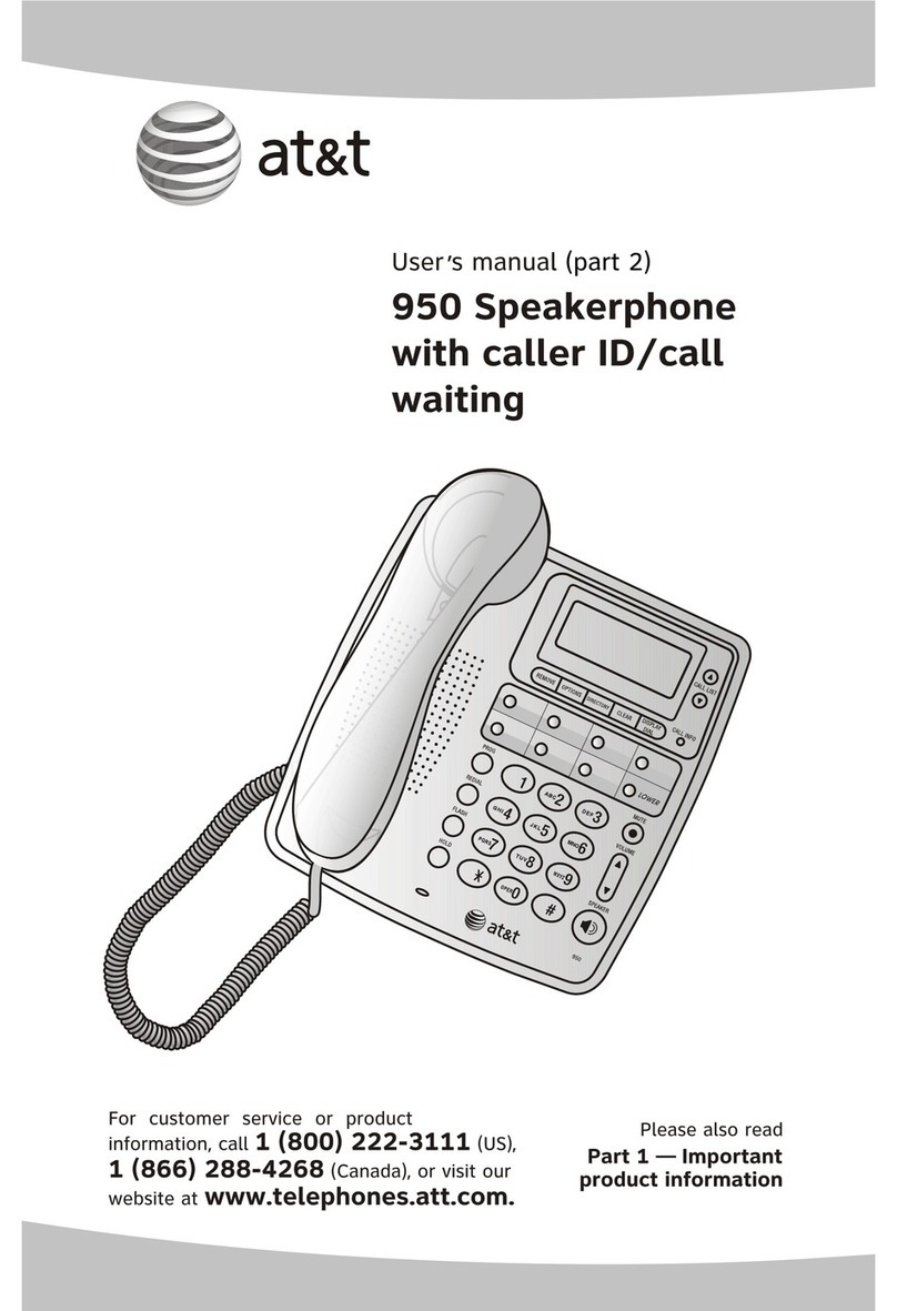 AT&T 950 user manual