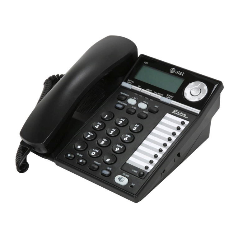 AT&T 993 user manual