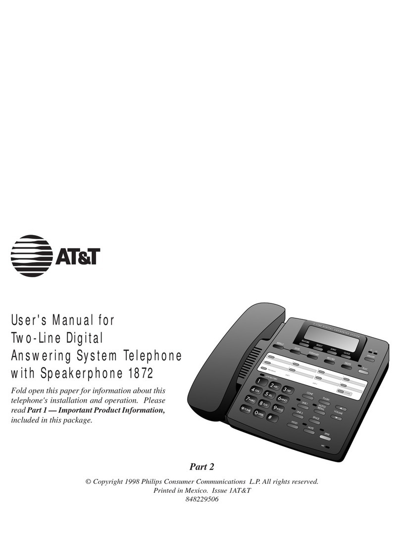 AT&T 1872 user manual