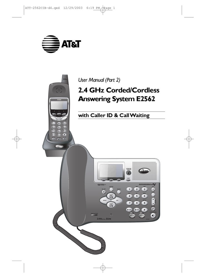 AT&T E2562 User manual