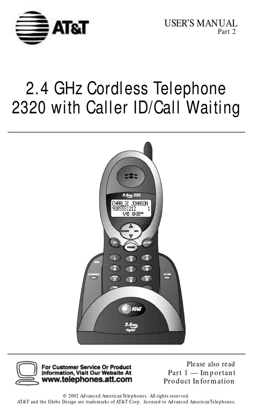 AT&T 2320 User manual