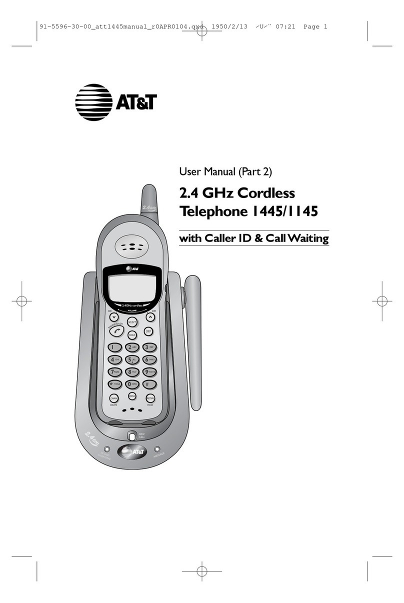 AT&T 1445/1145 User manual