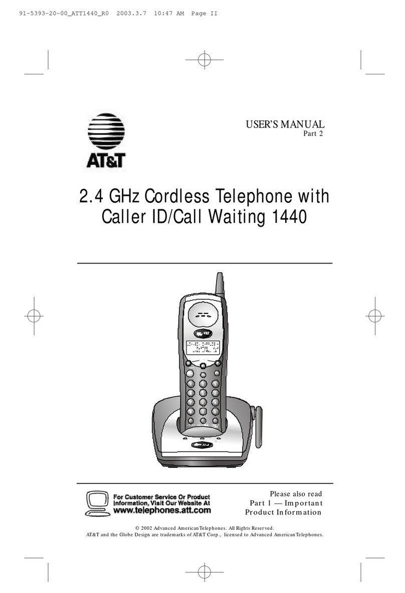 AT&T 1440 User manual