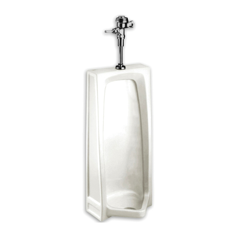 American Standard Stallbrook Urinal 6400.014 Specification sheet