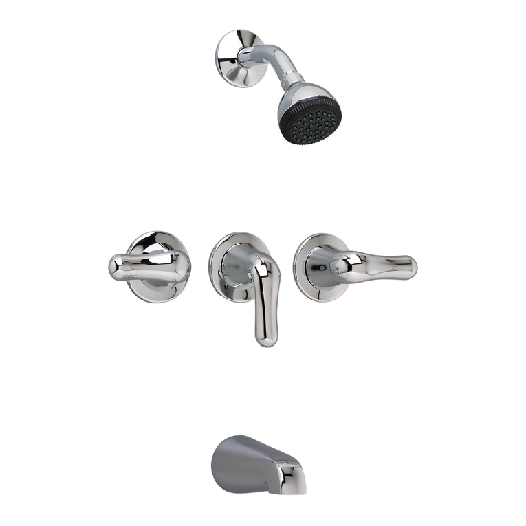 American Standard Colony Soft 3-Handle Bath/Shower Fitting... User manual