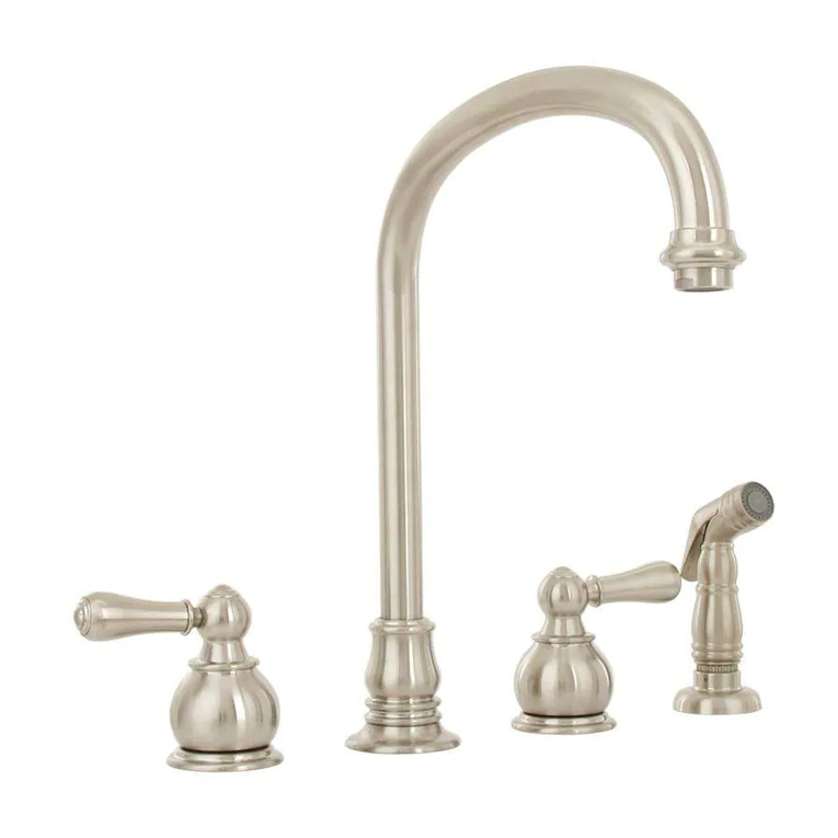 American Standard Williamsburg Kitchen Faucets 4751 Series installation instructions American Standard Williamsburg Kitchen Faucets 4751 Series installation instructions