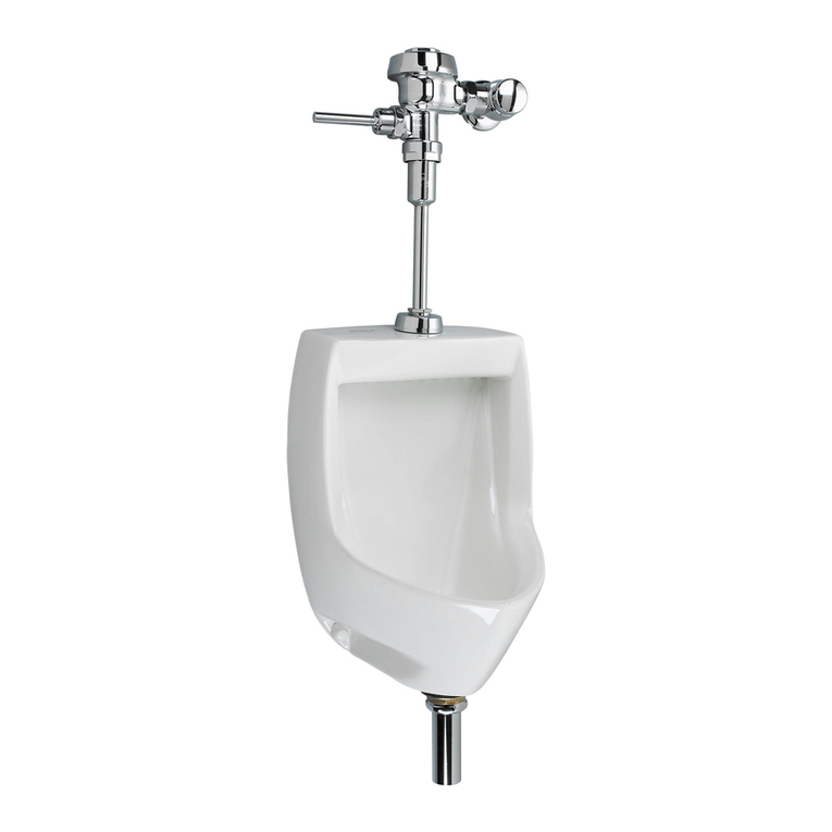 American Standard Maybrook 0.5-1.0 GPF Washout Urinal 6581.015 Specification sheet