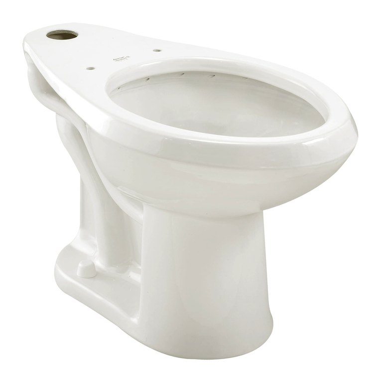 American Standard Madera 16-1/8" Height Elongated Flush Valve Toilet... Specification sheet