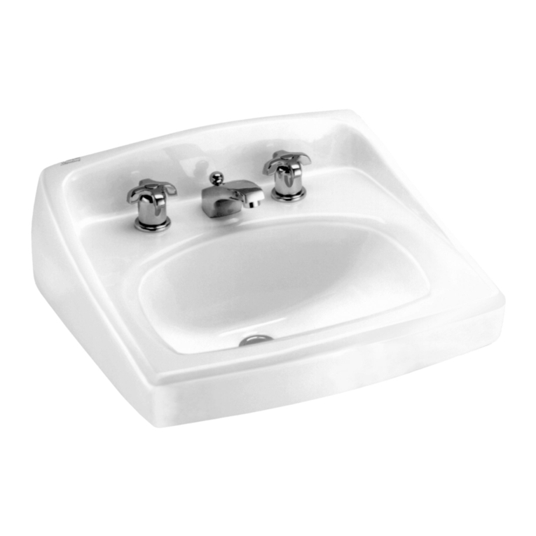 American Standard Lucerne 0355.012 Specification sheet