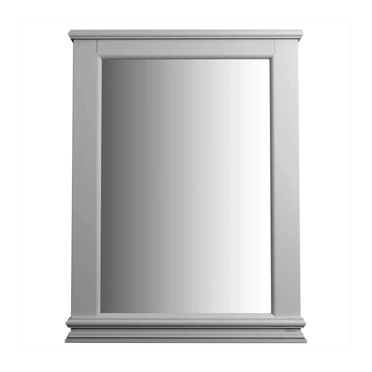 American Standard Generations Mirror 9210.101 Specification sheet American Standard Generations Mirror 9210.101 Specification sheet