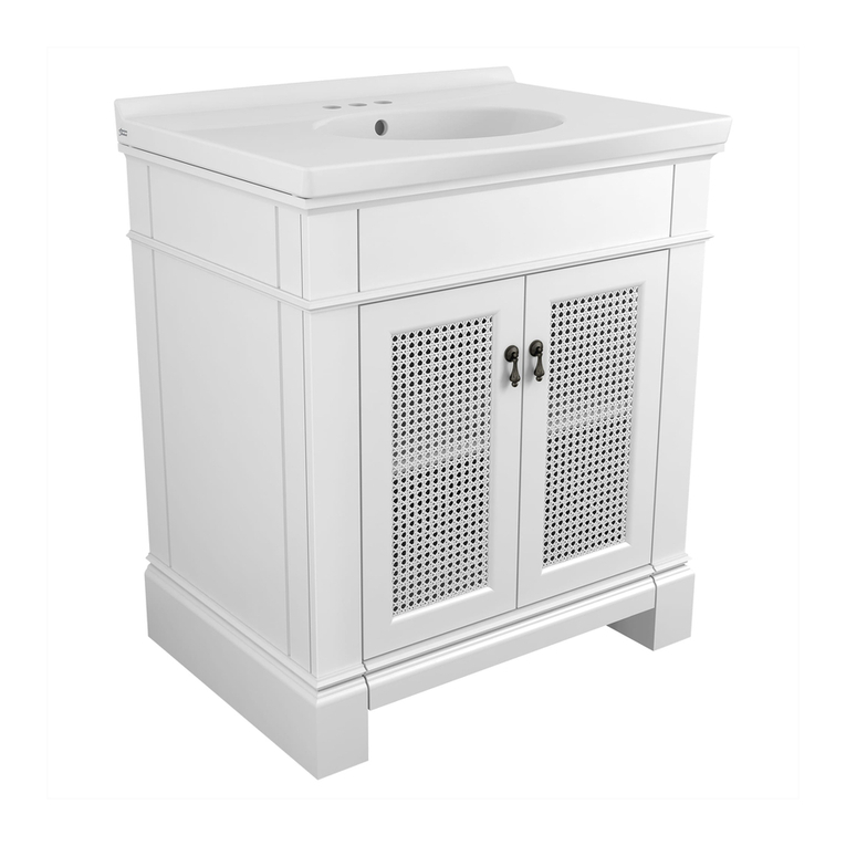 American Standard Generations 30" Vanity 9210.030.329 Assembly and installation instructions American Standard Generations 30" Vanity 9210.030.329 Assembly and installation instructions