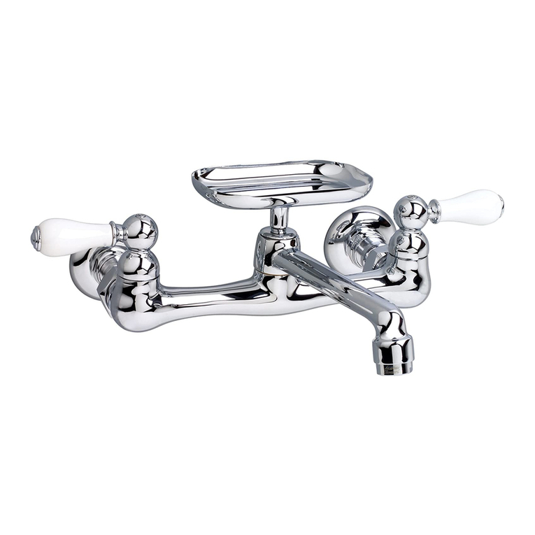American Standard Heritage Two-Handle Wall-Mount Sink Faucet... parts list