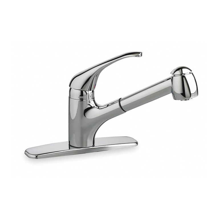 American Standard Reliant+ Single Control Kitchen Faucet... User manual