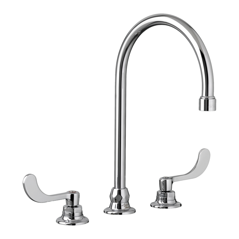 American Standard Monterrey Two-Handle 8" Widespread Lavatory Faucet... Specification sheet American Standard Monterrey Two-Handle 8" Widespread Lavatory Faucet... Specification sheet