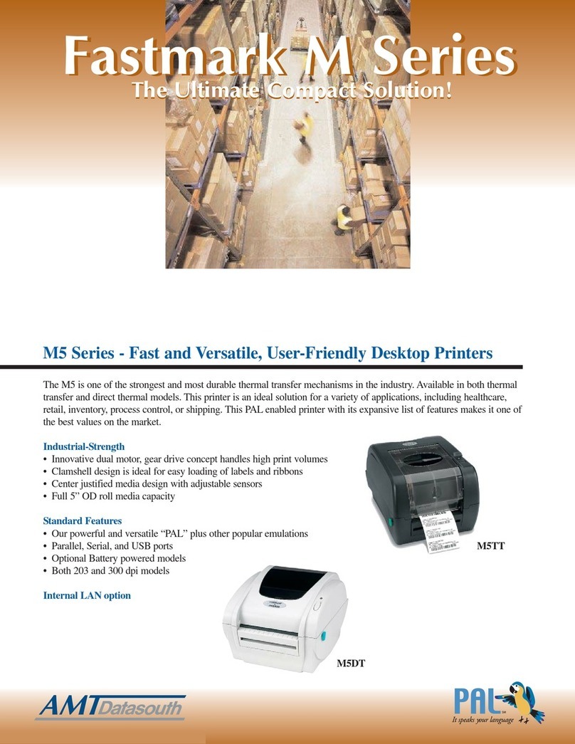 AMT Datasouth Fastmark M5DT User manual