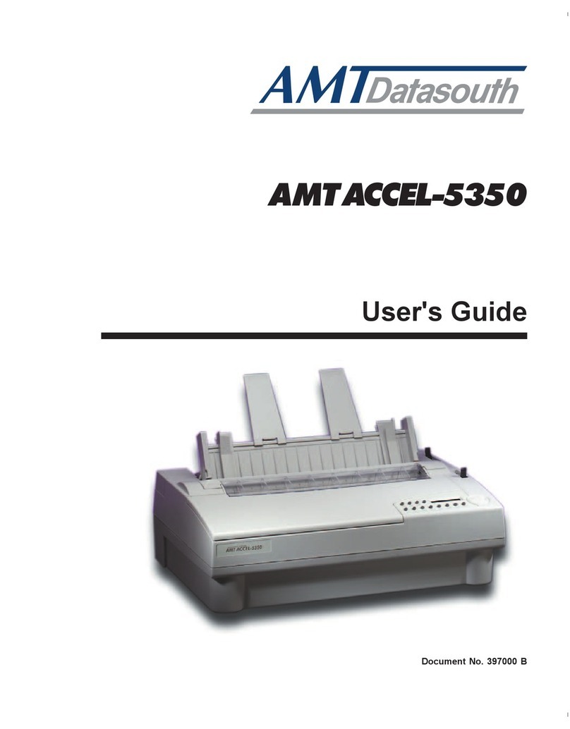 AMT Datasouth AMTACCEL-5350 User manual