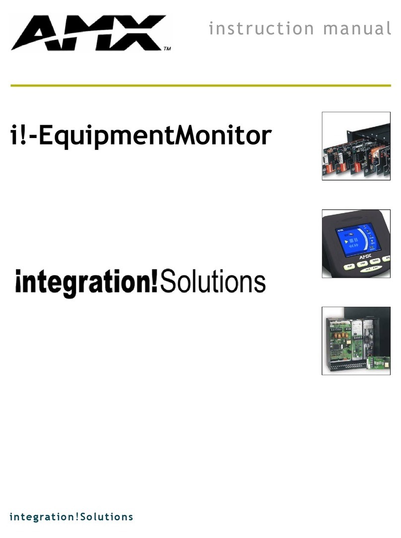 AMX i!-EquipmentMonitor User manual