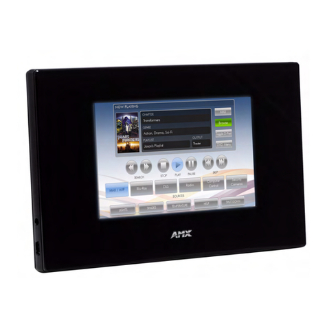 AMX Modero ViewPoint MVP-5150 Operation/reference guide