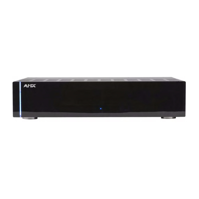 AMX DAS-T0804X-SIG User manual