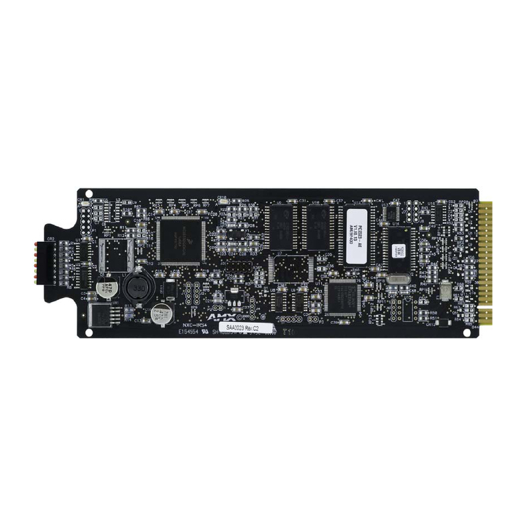 AMX netlinx NXC-IRS4 User manual