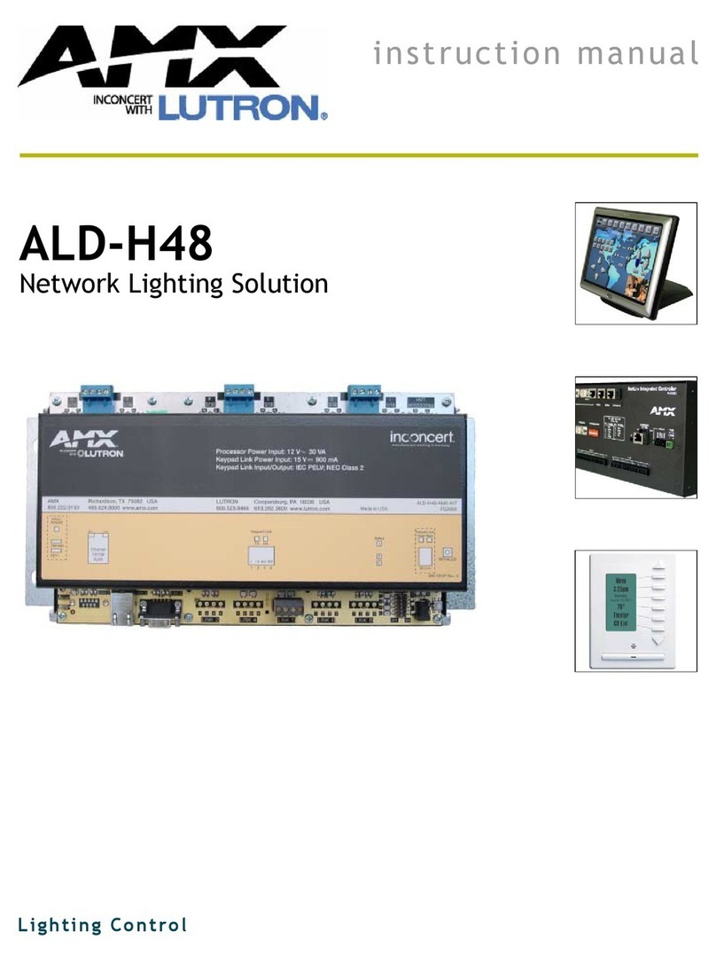 AMX ALD-H48 instruction manual