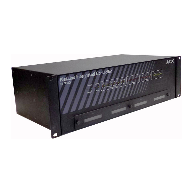 AMX NetLinx NI-4000 User manual