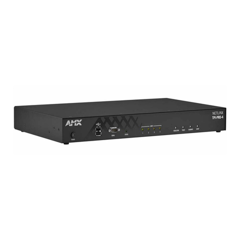 AMX TPI-PRO-2 Operation/reference guide